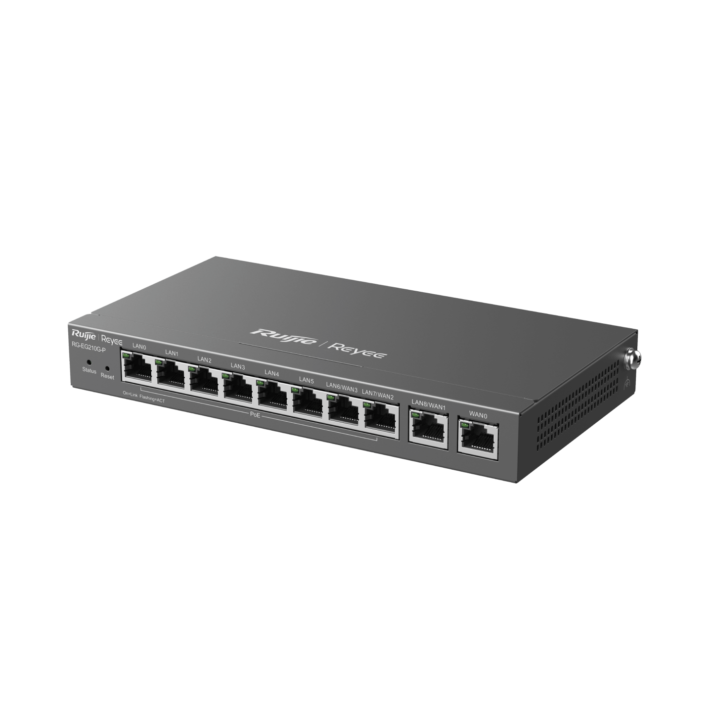 RG-EG210G-P Reyee 10-Port Gigabit Cloud Managed PoE Router
