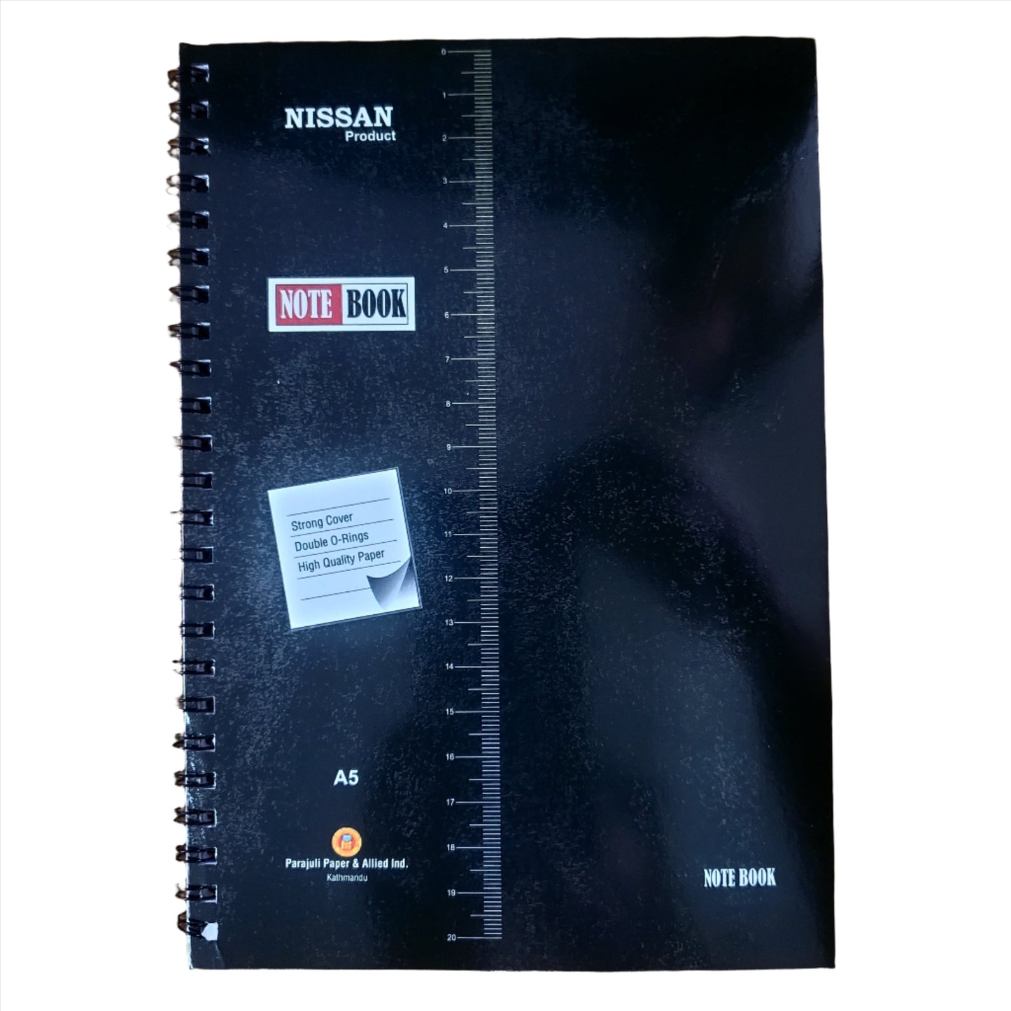 Nissan Spiral Notebook A5 - Plastic Cover