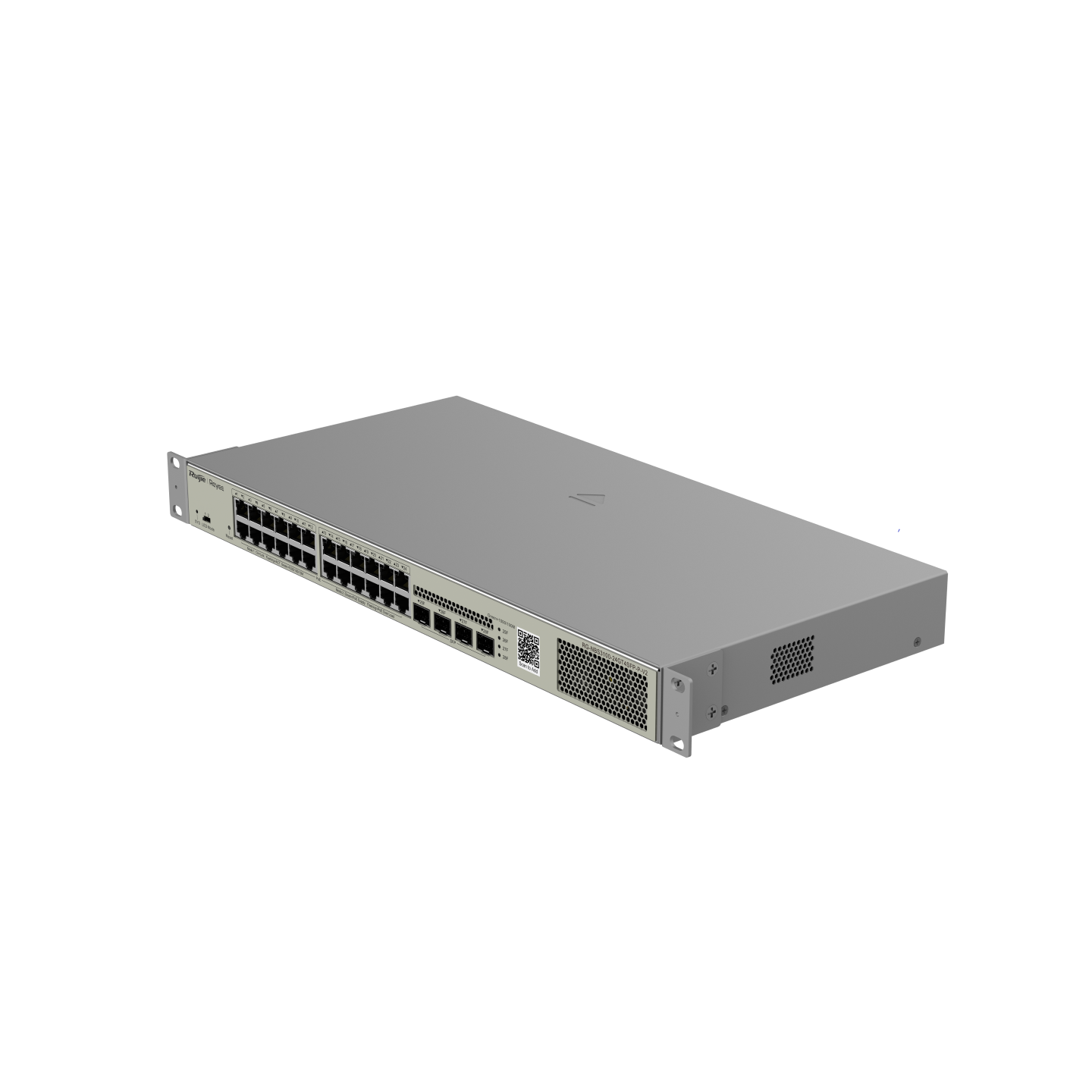 RG-NBS3100-24GT4SFP-P-V2, 28-Port Gigabit Layer 2 Cloud Managed PoE Switch