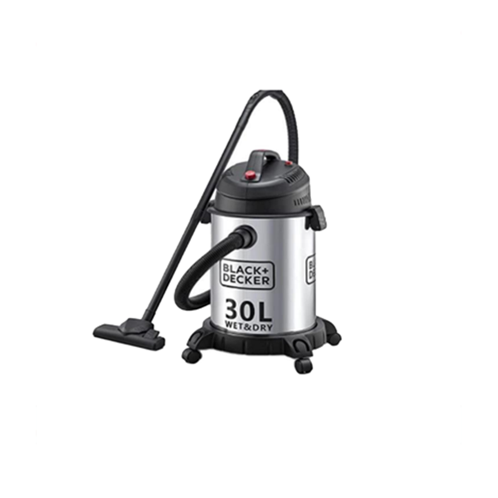 Black + Decker - 30 Liter Wet & Dry Vacuum Cleaner