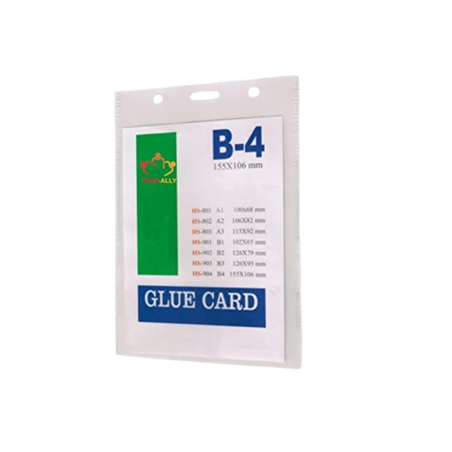 PVC Transparent Card Holder