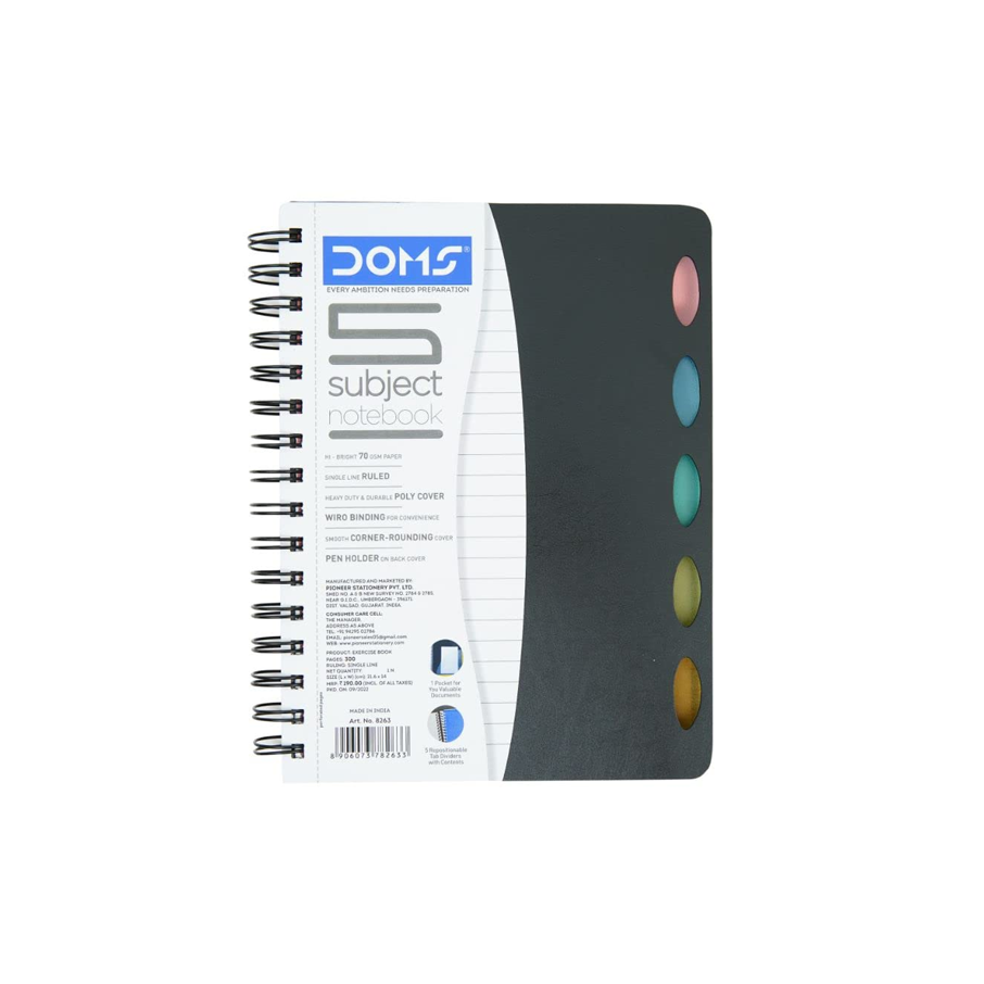 DOMS Subject Note book