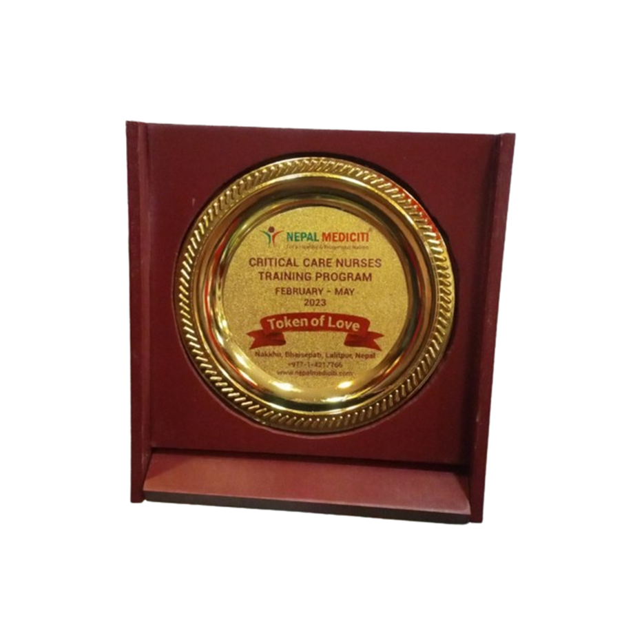 Token of Love Design Frame With Folding Stand