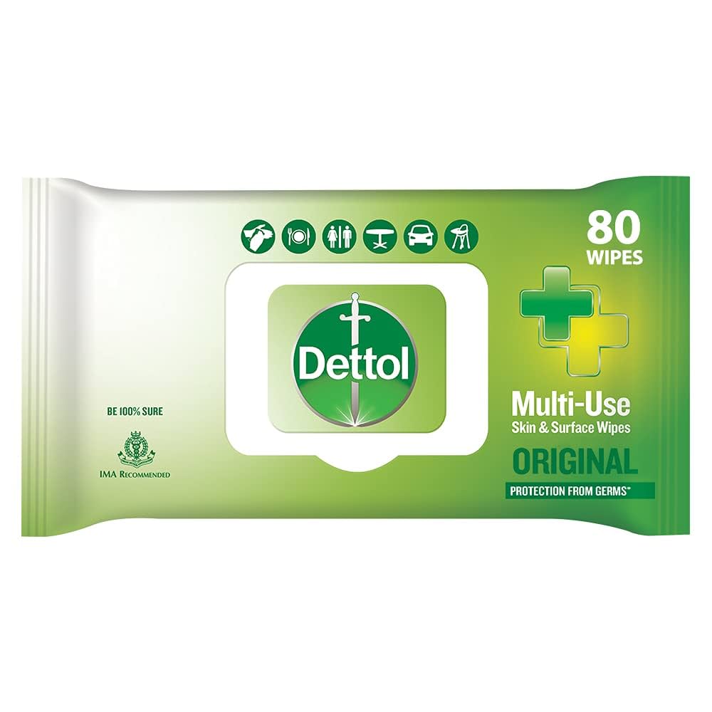 Dettol Multi-Use Skin and Surface Wipes