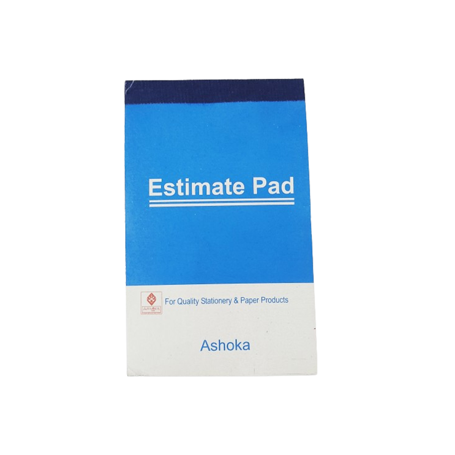 Ashoka Estimate Pad Triplicate