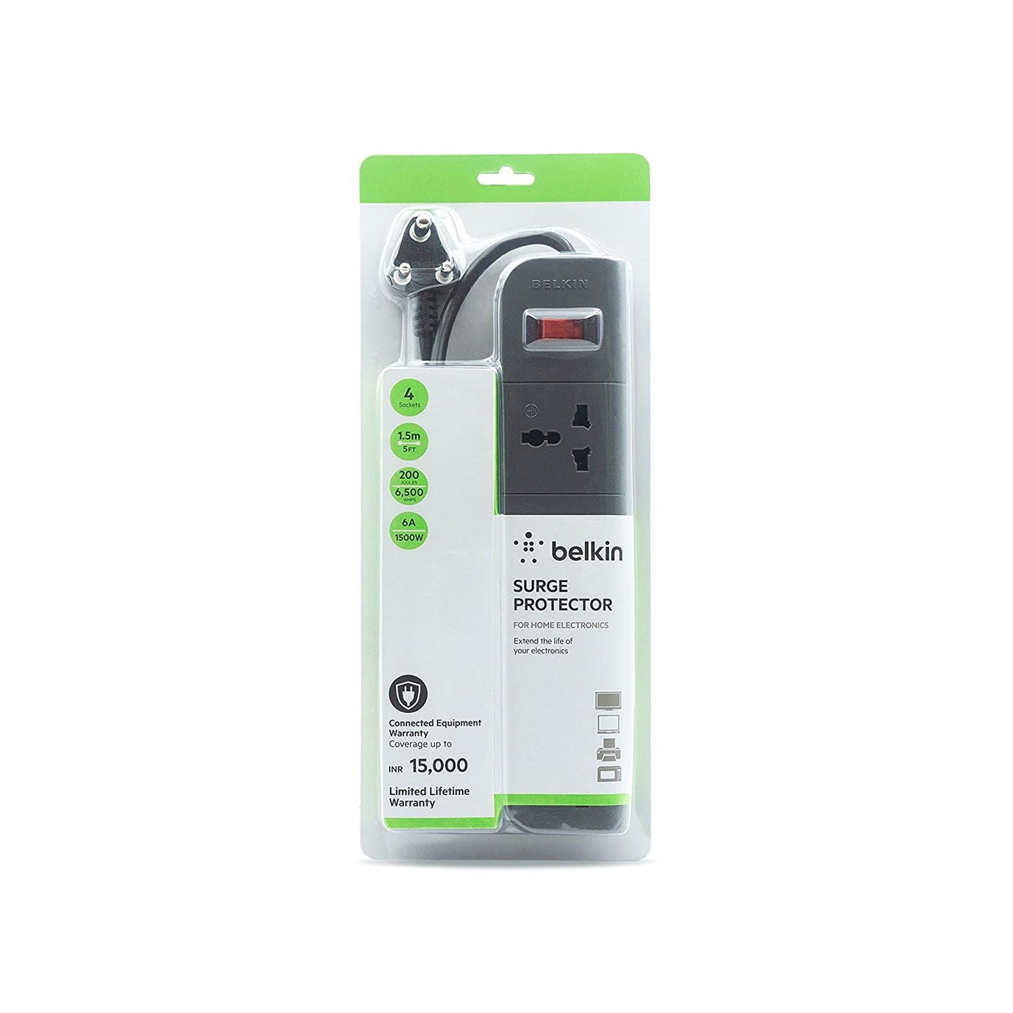 Belkin Surge Protector 4Port Multiplug