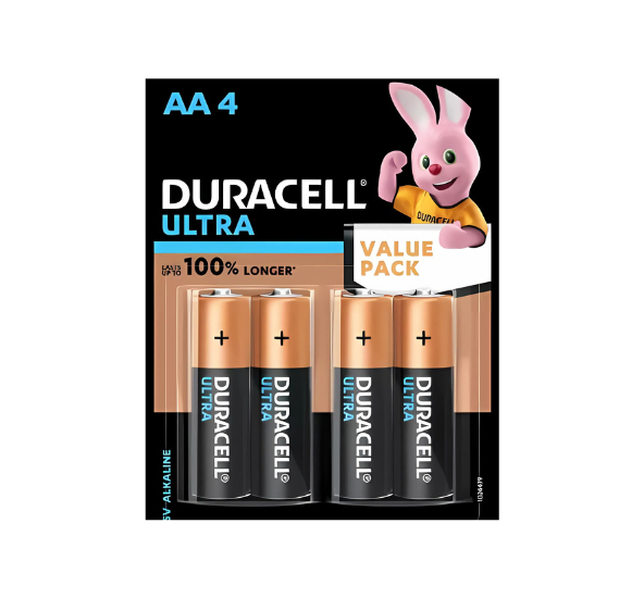 Duracell Ultra AA 4 (Pack of 4)