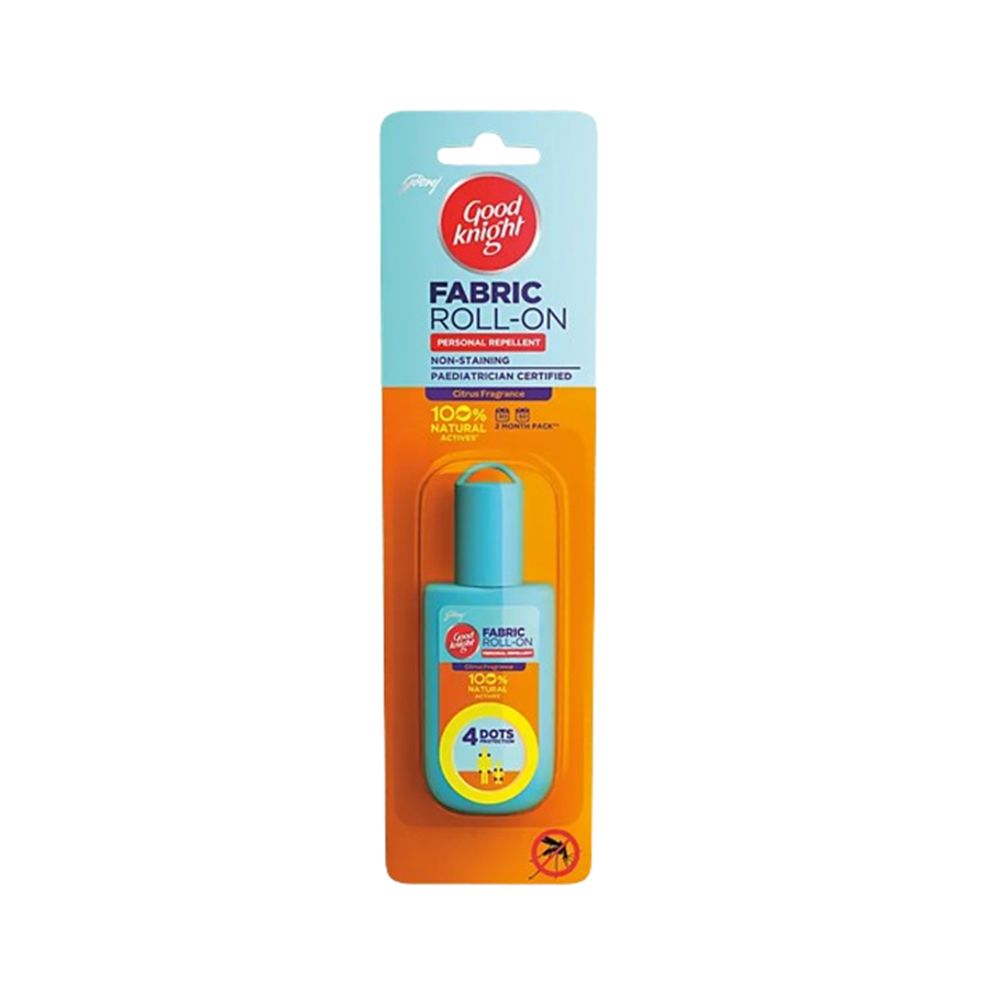 Good Knight 4 Dots Fabric Roll-On Mosquito Repellent