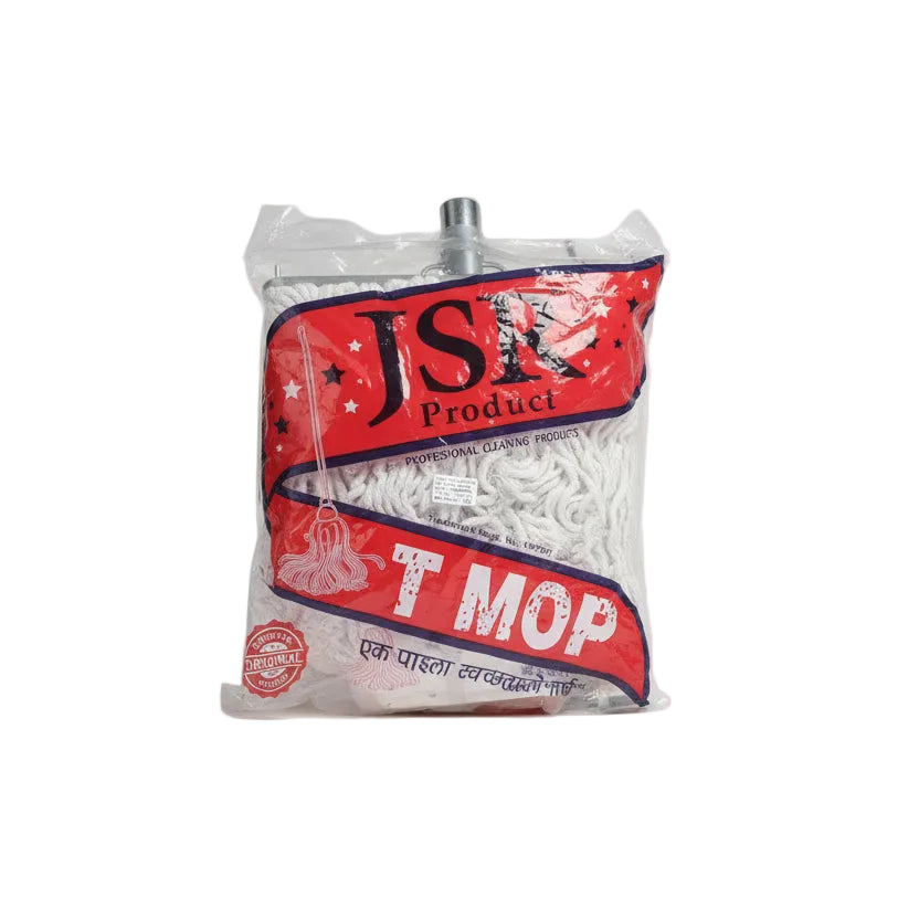 JSR Steel T (Flat) Mop 12"