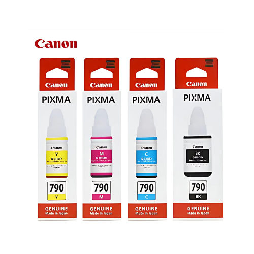 Canon GI-790 Inks Combo (PGBK, C, M, Y) for G4010, G3010, G2010, G1010, G3000, G2000, G1000 Printers