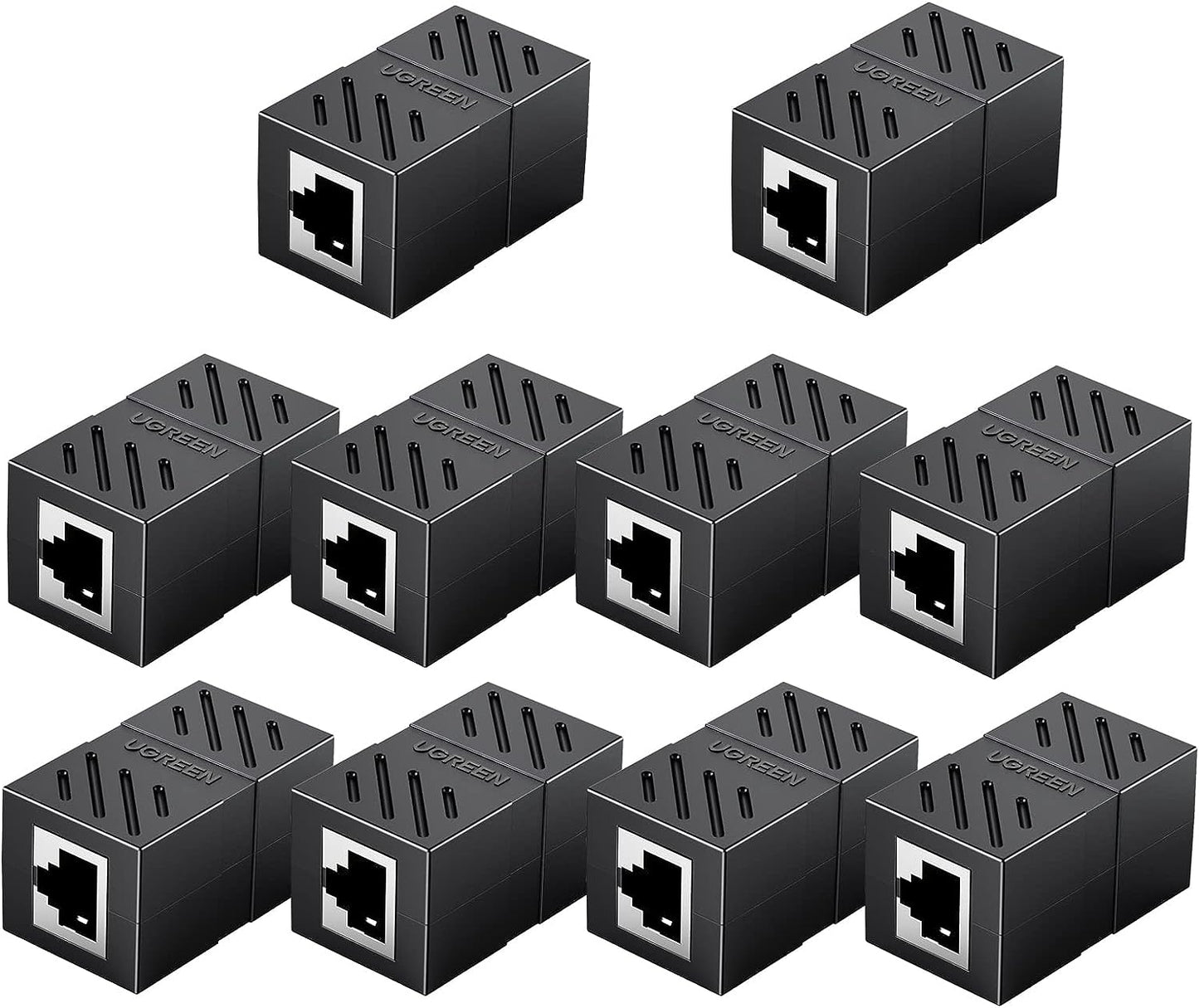Ugreen RJ45 Network Keystone Jack Inline Coupier Female to Female 1 Pcs