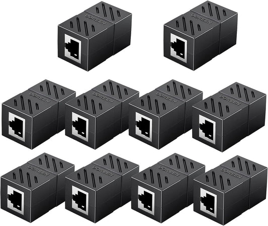 Ugreen RJ45 Network Keystone Jack Inline Coupier Female to Female 1 Pcs