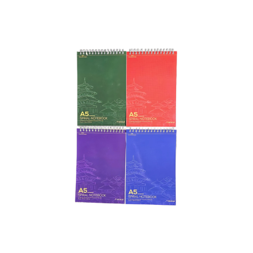 7 Scale Flipbook Notebook Wiro A5