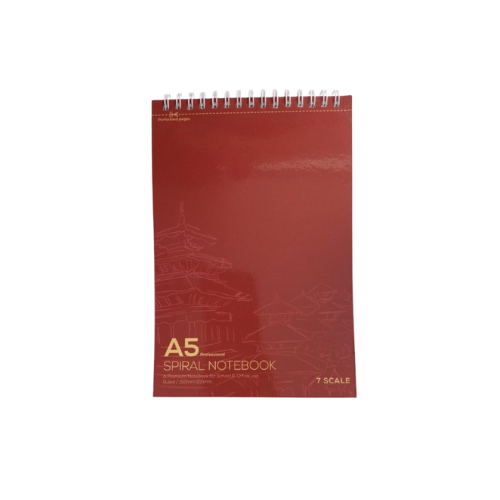 7 Scale Flipbook Notebook Wiro A5