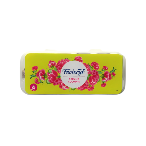 Pidilite Fevicryl Acrylic Colours Sunflower Kit 10 Set