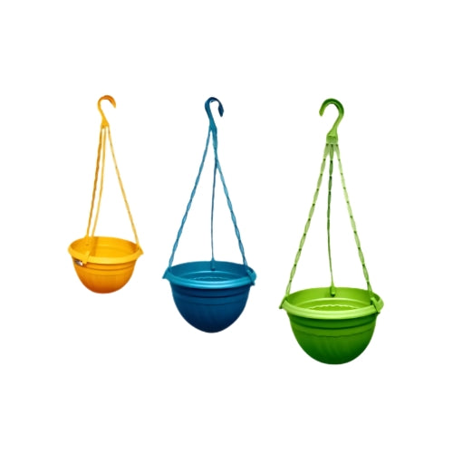 Bagmati Plastic Hanging Flower Pot