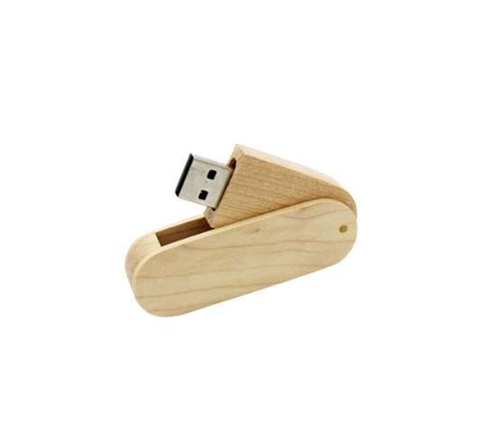 Bamboo Pen Drive 32 GB - Swivel