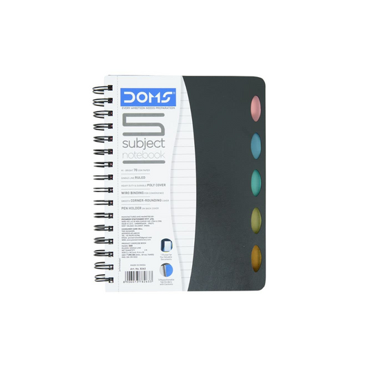 Doms Subject Note book