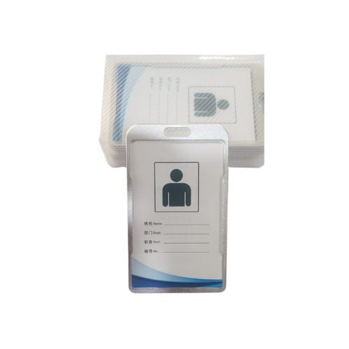 Metal Frame ID Card Holder
