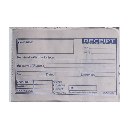 Receipt Pad