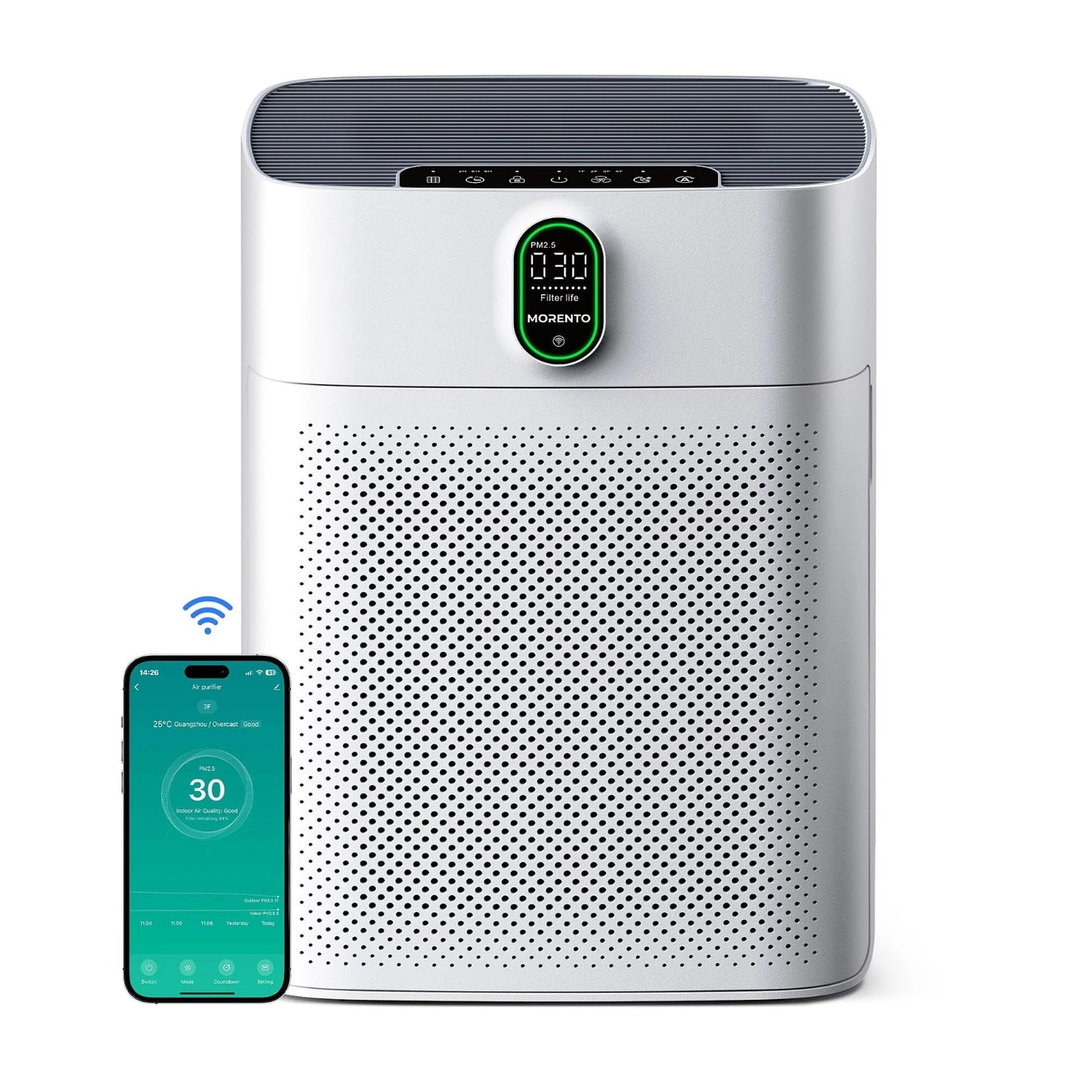 MORENTO HY4866-WF Smart Air Purifier
