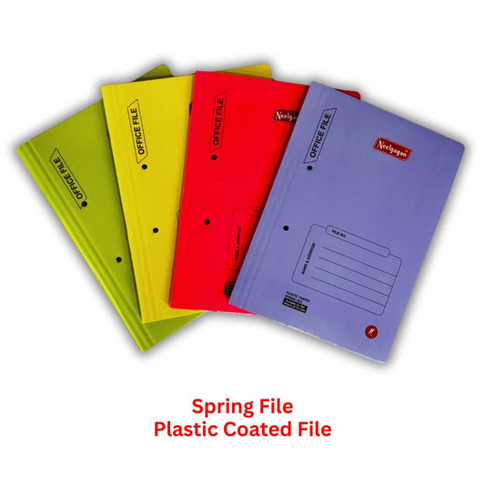 Neelgagan Cobra File / Spring File - Plastic Coated