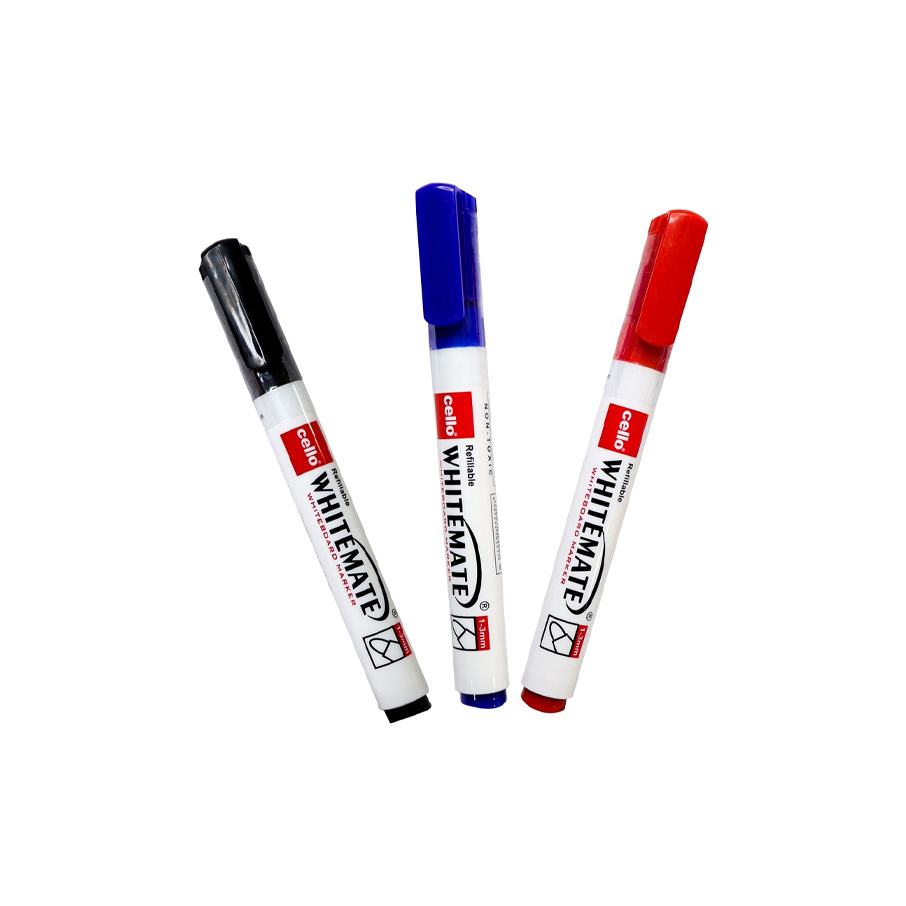 CELLO White Mate Whiteboard Marker