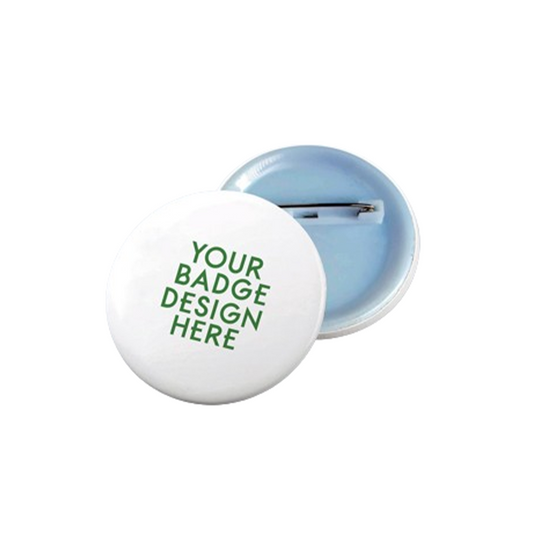 Custom Print Pin Badge Button