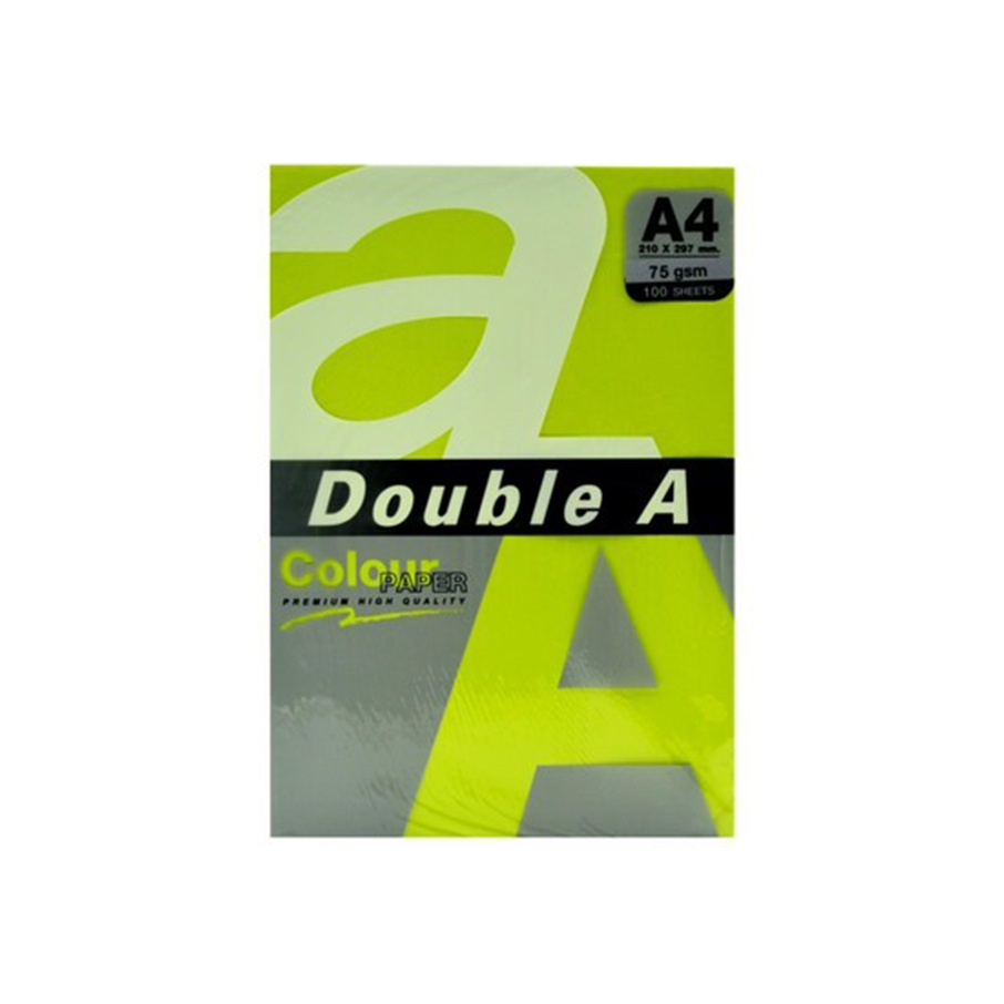 Double A Colour Paper 75 GSM