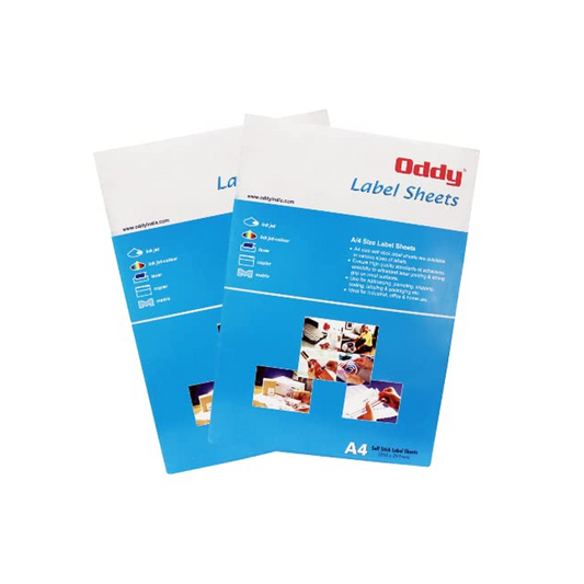 Oddy Label Sheets