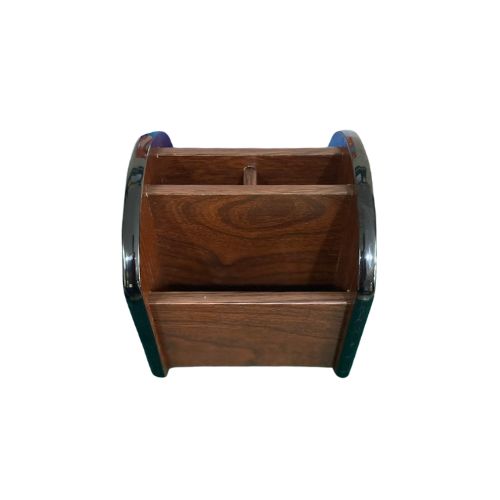 Huajie 360 Revolving Wooden Penholder