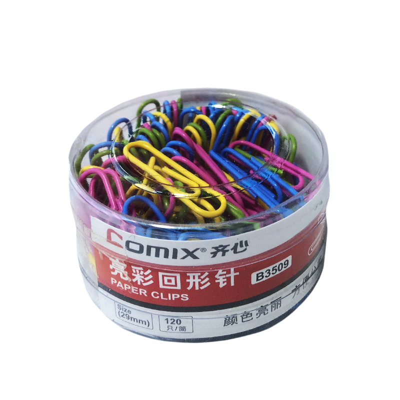 Comix Multicolor Paper Clip B3509